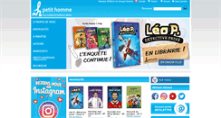 Desktop Screenshot of editions-petithomme.com